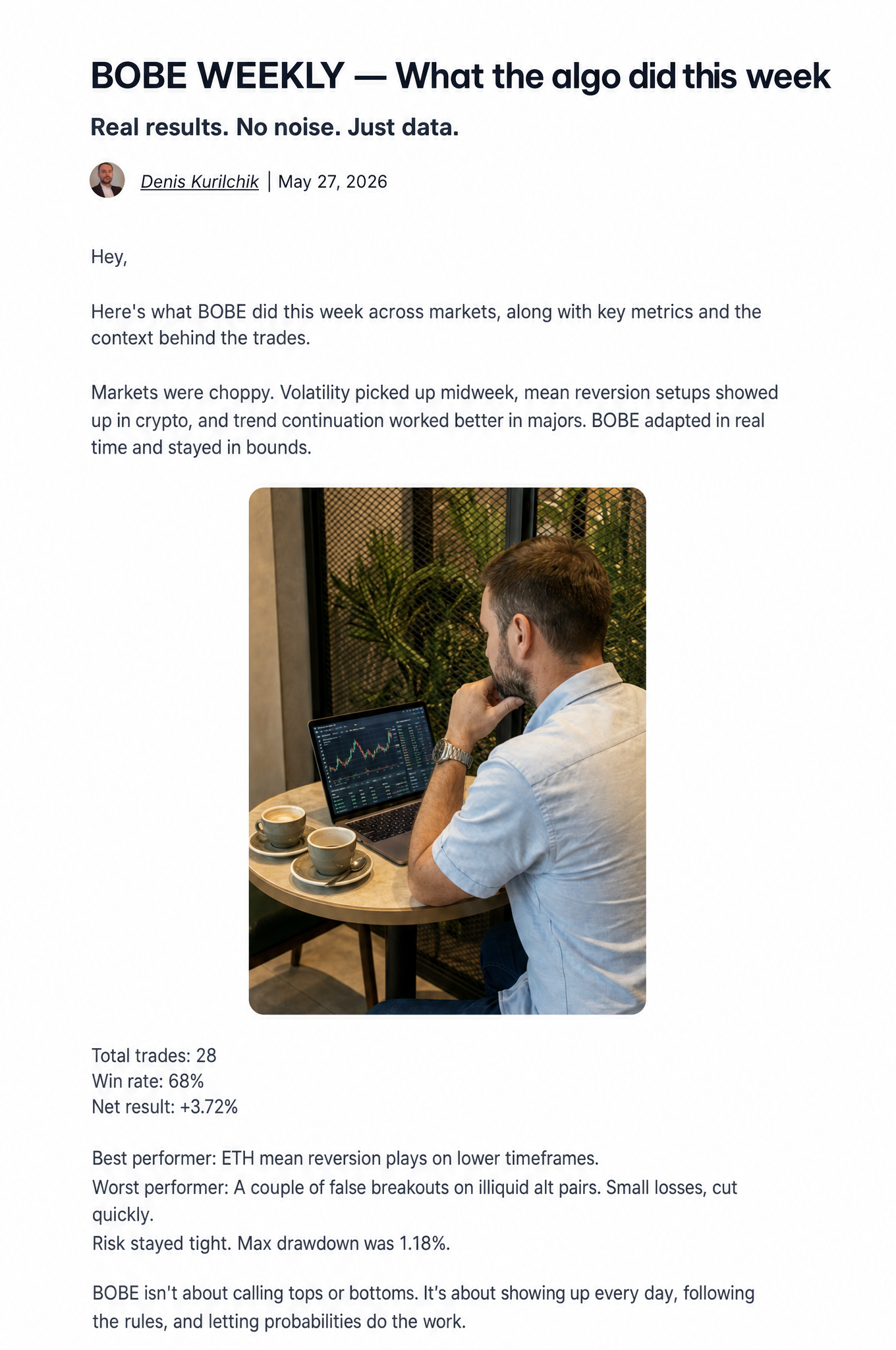 BoBe Newsletter — issue preview